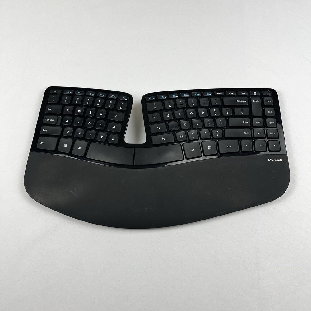 Microsoft Sculpt Ergonomic Keyboard Model 1559 Black Wireless Keyboard Only